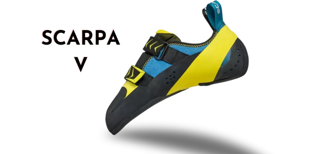scarpa vapour v climbing shoes for sport climbing and bouldering