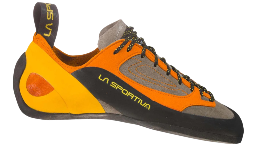 La sportiva finale for slab climbing and crack climbing